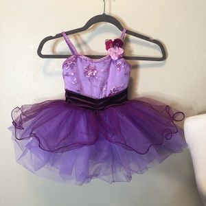 Beautiful Fluffy Dance Costume Size 4